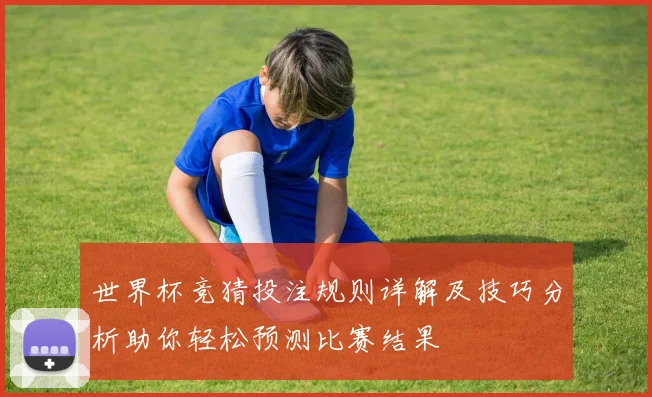 世界杯竞猜投注规则详解及技巧分析助你轻松预测比赛结果